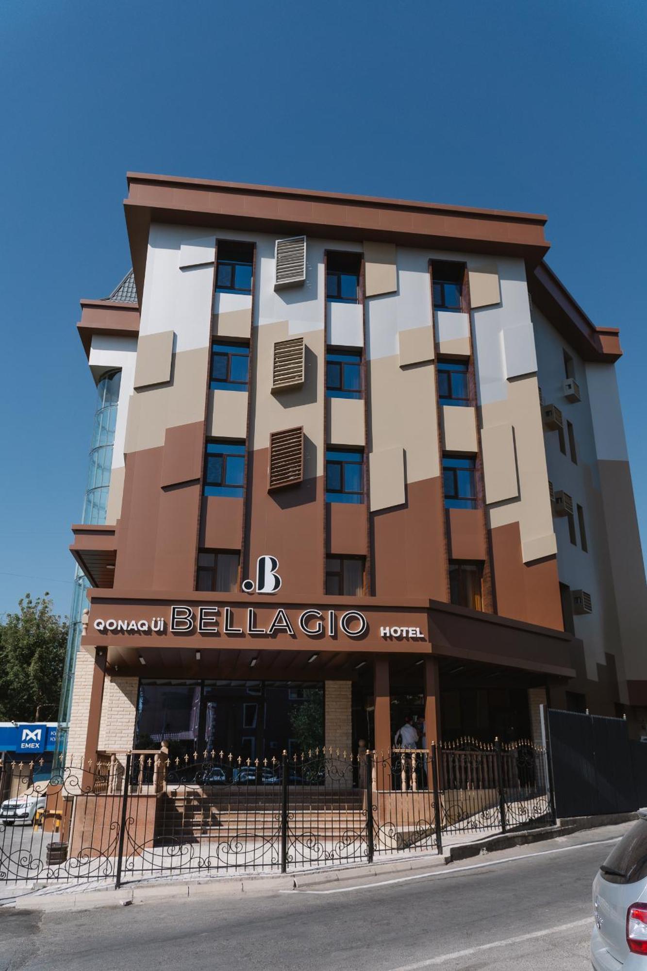 Hotel Bellagio Shymkent Esterno foto